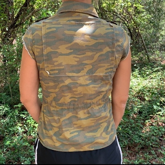 Victoria’s Secret | RARE‎ camo military jacket jem - Picture 10 of 10